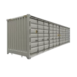 Container maritime 40 Pieds HIGH CUBE OPEN SIDE PREMIER VOYAGE