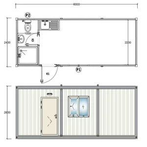 Studio modulable "Le 613"