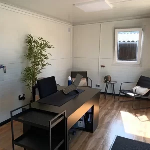 Conteneur de Bureau 4x3 mètres – Modèle Helsinki