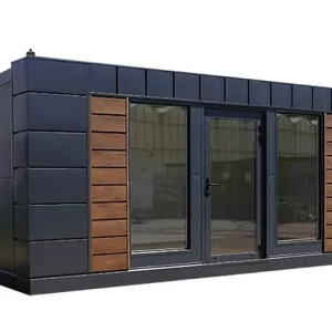 Conteneur Maison / Bureau 6×3 mètres modèle Stockholm avec sanitaires et cuisine