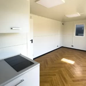 Conteneur Maison / Bureau 6×3 mètres modèle Stockholm avec sanitaires et cuisine