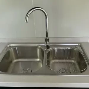 Conteneur Mobile - Tiny House avec Deux Chambres et Cuisine, modèle 2024