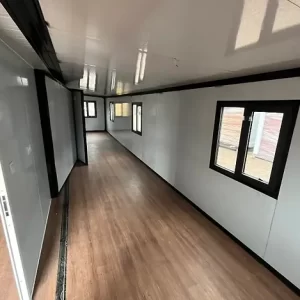 Conteneur Tiny House XXL / Chalet de luxe pliable - 40 pieds / 12 mètres