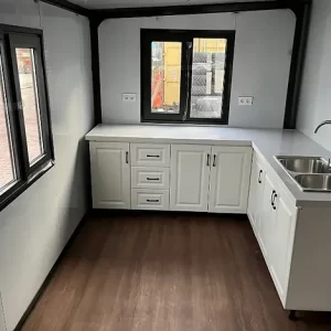 Conteneur Tiny House XXL / Chalet de luxe pliable - 40 pieds / 12 mètres