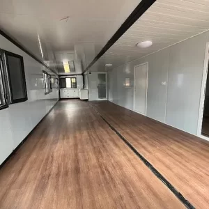 Conteneur Tiny House XXL / Chalet de luxe pliable - 40 pieds / 12 mètres