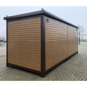 Conteneur Bureau Couleur Bois- Neuf 6 X 2,40m